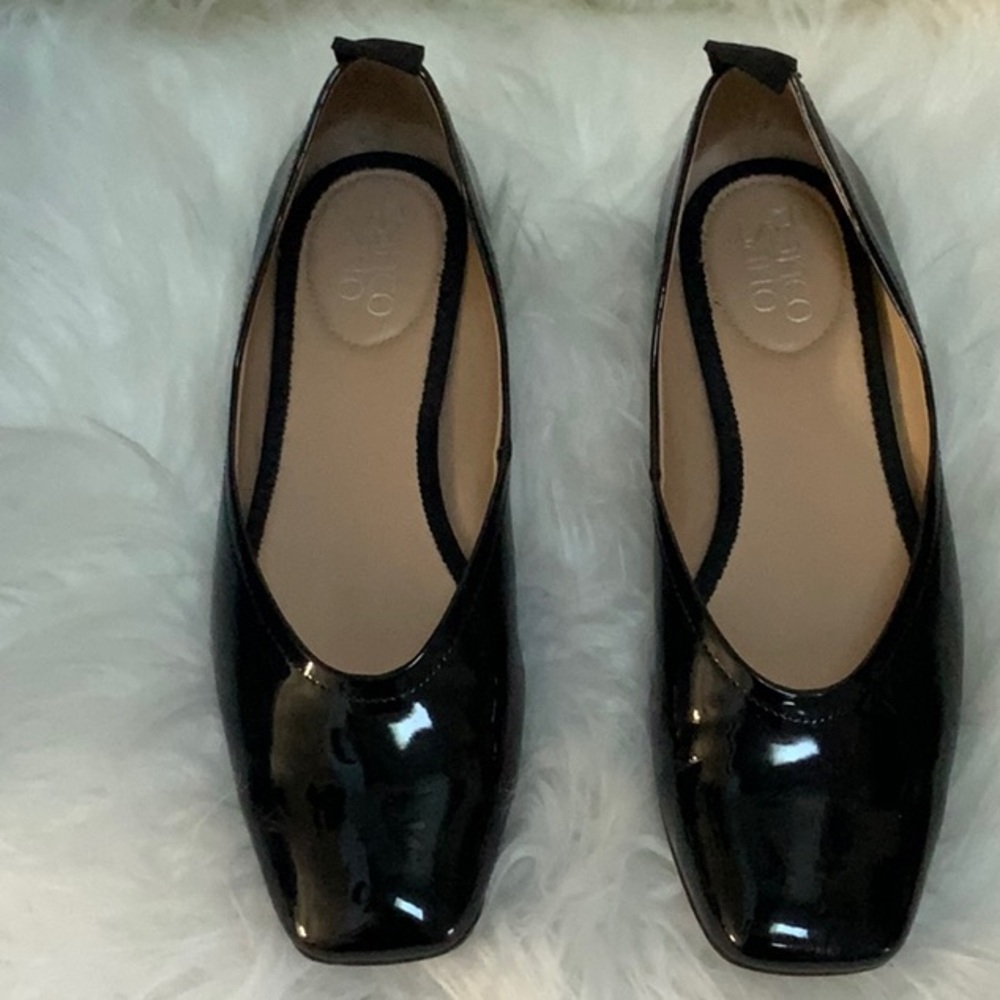 Franco Sarto Ailee Flat black patent